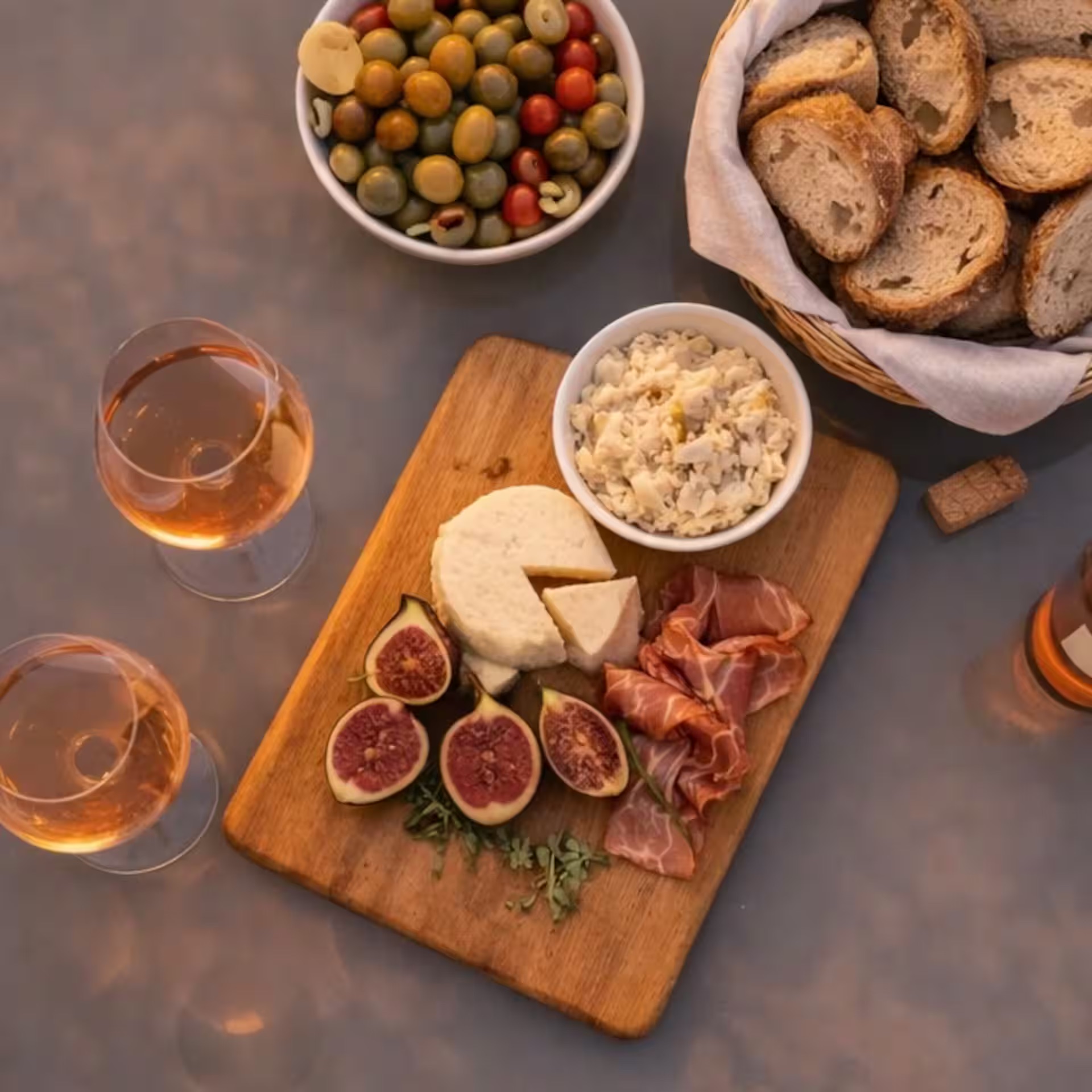 Apéritif aux saveurs du terroir ardéchois